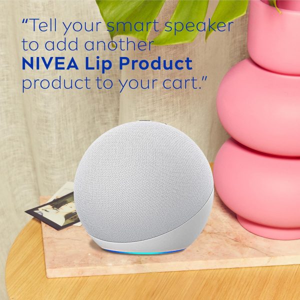 ⁦NIVEA Dewy Lip Care with Hyaluronic Acid, Lip Balm Leaves Visibly Less Noticeable Lip Lines and No Waxy Feel, 0.18 Oz, Pack of 4⁩ - الصورة ⁦13⁩