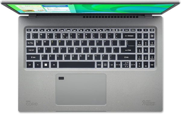 ⁦كمبيوتر شخصي اخضر ايسر اسباير فيرو AV15-51-75QQ | شاشة 15.6 انش FHD IPS | انتل كور i7-1195G7 جيل 11 | انتل ايريس Xe جرافيكس | 16GB DDR4 | هارد SSD 512GB | شبكة Wi-Fi 6 | مواد PCR | ويندوز 11 هوم⁩ - الصورة ⁦16⁩