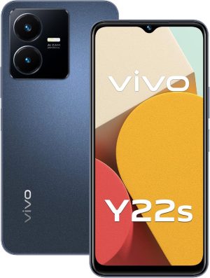 فيفو Y22s 4G ازرق ستارليت، ذاكرة RAM 6GB، 128GB كاميرا خلفية 50MP وبطارية 5000mAh وشحن 18 واط ومعالج سناب دراجون 680 وكاميرا ليلية فائقة وصور متعددة الانماط، بشريحتين