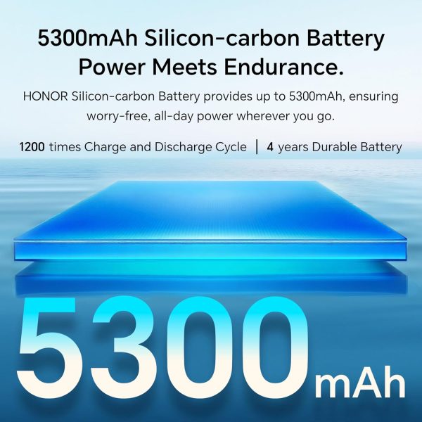 ⁦Honor 400 Pro DUAL-SIM 512GB ROM + 12GB RAM (GSM Only | No CDMA) Factory Unlocked 5G Smartphone (Lunar Grey) - International Version⁩ - الصورة ⁦8⁩