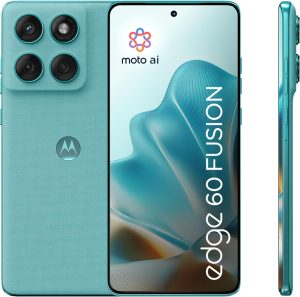 Motorola Edge 60 Fusion Dual-SIM 256GB ROM + 8GB RAM (GSM Only | No CDMA) Factory Unlocked 5G Smartphone (Pantone Amazonite) - International Version