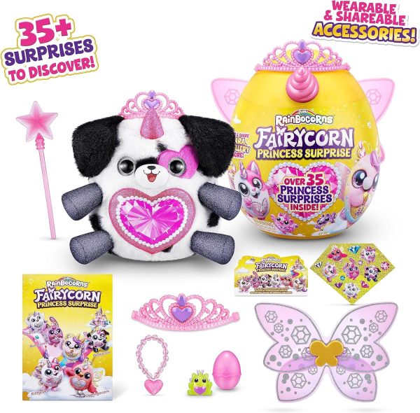 ⁦Zuru Rainbocorns Fairycorn Princess S6 Plush Medium⁩ - الصورة ⁦3⁩