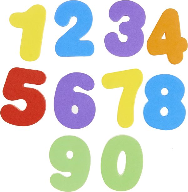 ⁦Munchkin Letters and Numbers Bath Toys, 36 Count⁩ - الصورة ⁦5⁩