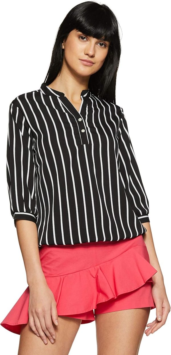 Krave Women's Striped Regular Fit Top