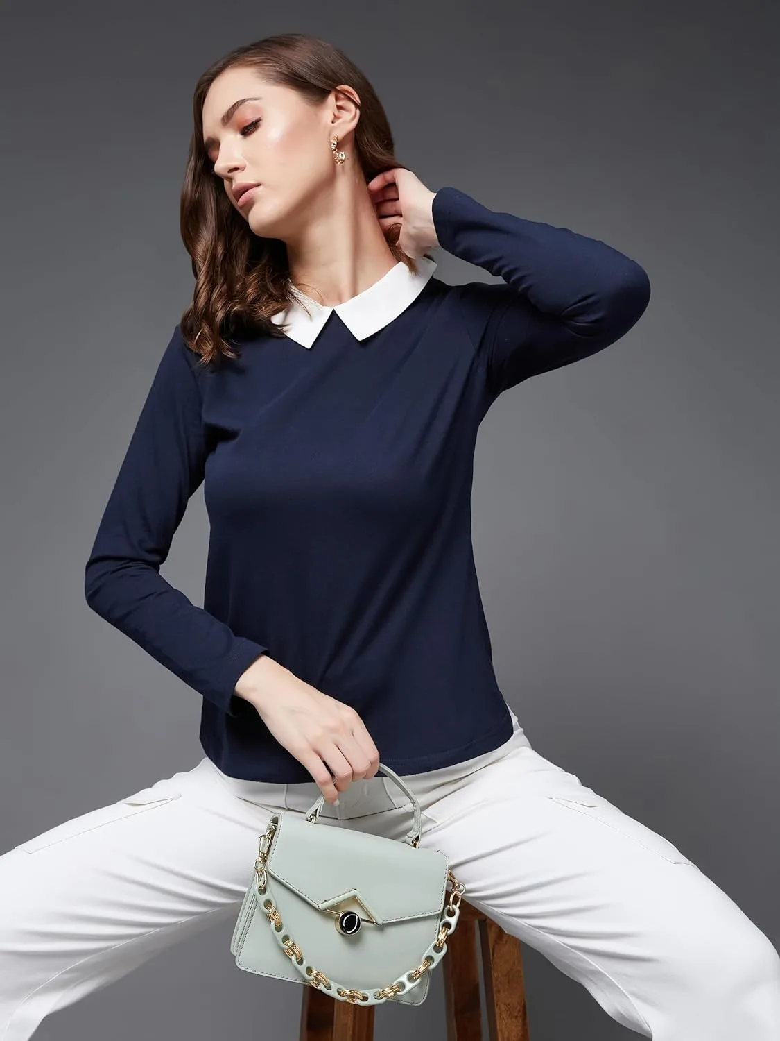 Miss Olive Womens Relaxed Fit Top jpg