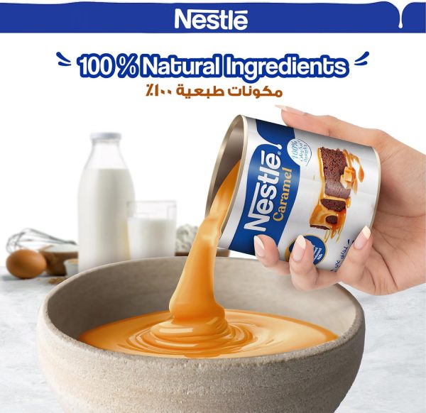 ⁦Nestlé SWEETENED CONDENSED MILK WITH CARAMEL, 397 GM⁩ - الصورة ⁦4⁩