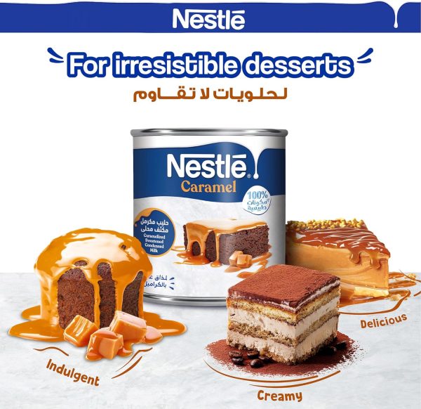 ⁦Nestlé SWEETENED CONDENSED MILK WITH CARAMEL, 397 GM⁩ - الصورة ⁦5⁩