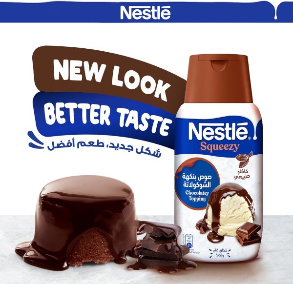 ⁦Nestlé Squeezy Chocolatey Topping, 450G - Pack of 1⁩ - الصورة ⁦5⁩
