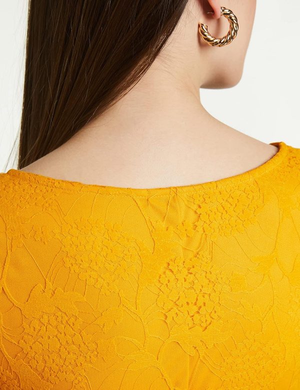 ⁦Miss Olive Women Floral Slim Shirt (Moss19Tp30-01-143)⁩ - الصورة ⁦7⁩