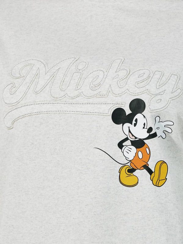 ⁦Styli Womene Mickey Mouse Graphic Print Oversized T-Shirt⁩ - الصورة ⁦3⁩