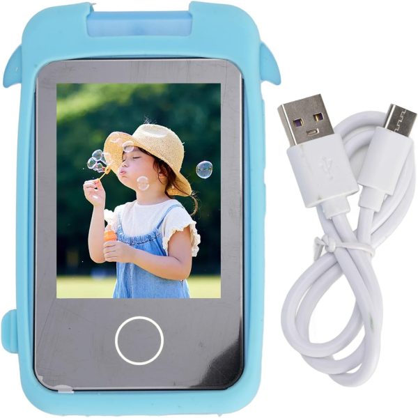 ⁦Kids Smart Phone, 1080P 48MP Cell Phone with 180° Rotatable Lens, 2.8 Inch Toddler Learning Phone, Games Music Player, for Birthday⁩ - الصورة ⁦6⁩