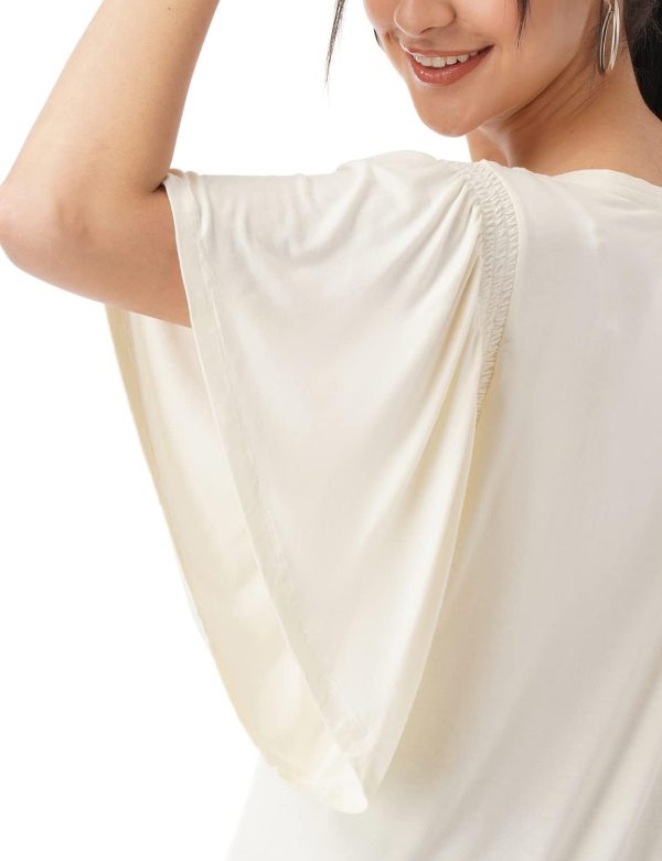 ⁦FYLTR Women's Solid Regular Fit Blouse (FYLSS23WKT-009)⁩ - الصورة ⁦4⁩