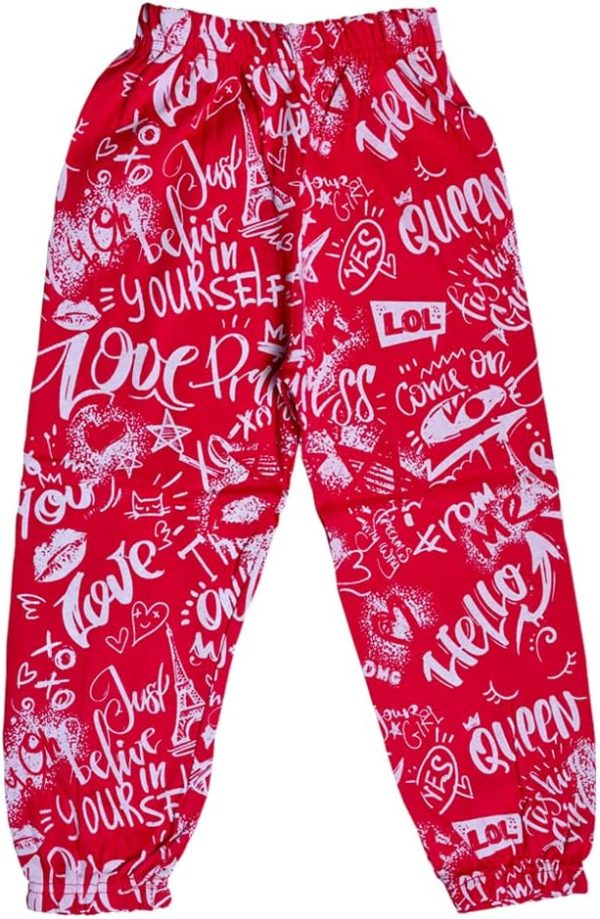 ⁦T2F Girls Girls track pants Track Pants⁩ - الصورة ⁦3⁩