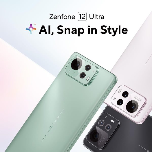 ⁦Asus Zenfone 12 Ultra DUAL-SIM 512GB ROM + 16GB RAM (GSM only | No CDMA) Factory Unlocked 5G SmartPhone (Sakura White) - International Version⁩ - الصورة ⁦7⁩