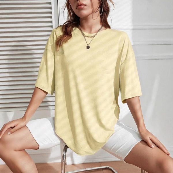 ⁦TUANMOZI Women Damen T-shirts_005 T-Shirt⁩ - الصورة ⁦3⁩