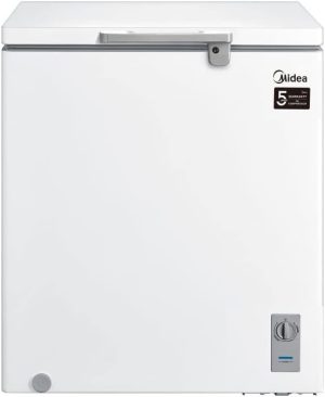 Midea 142 Liter Chest Freezer with Grip Handle and Lock | Model No HS-186CN1 with 2 Years Warranty