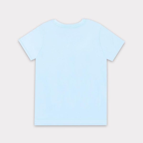 ⁦Disney Girls Disney Frozen Elsa Kids Girls Short Sleeves T-Shirt Western (pack of 1)⁩ - الصورة ⁦2⁩