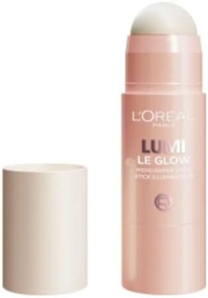 L'Oréal Paris Lumi Le Glow Highlighter Stick with Satin Glow Effect, 630 Cream Chic, 7 g