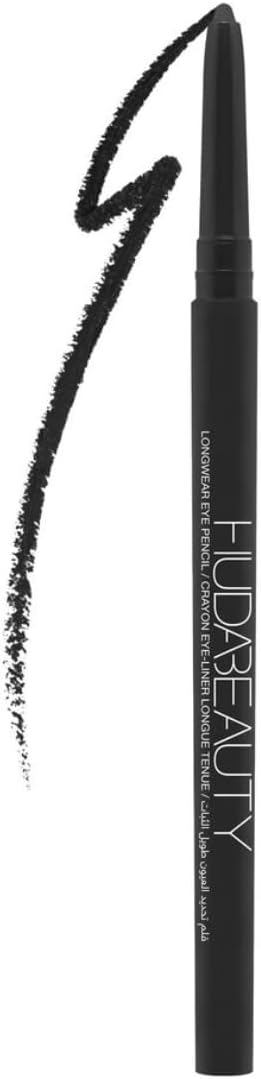 Huda Beauty Creamy Kohl Eye Pencil in Very Vanta Extreme Black, 0.35g