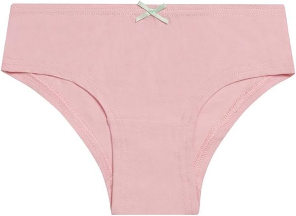 ⁦GREEN TREAT Girls GUHGT021 Pack Of 3 Organic Cotton Briefs⁩ - الصورة ⁦4⁩