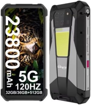 8849 Tank 3 Pro 5G Projector Phone 32GB RAM 512GB ROM Cell Phone 23800mAh 120W Fast Charger 200MP Camera Dual Sim