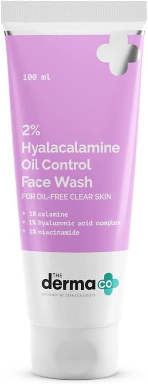 THE DERMA CO 2% Hyalacalamine Oil Control Face Wash 100 ml