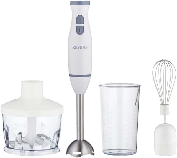 REBUNE 3 IN 1 HAND BLENDER 200W RE-2-129