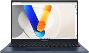 Asus VivoBook Laptop X1504Z-NJ183,Intel Core i7-1255U-10Core, 16GB RAM DDR4, 512GB SSD Storage, 15.6" FHD 60Hz, WIN11,AR-EN KEYBOARD/2Y INT'L WARRANTY -Blue