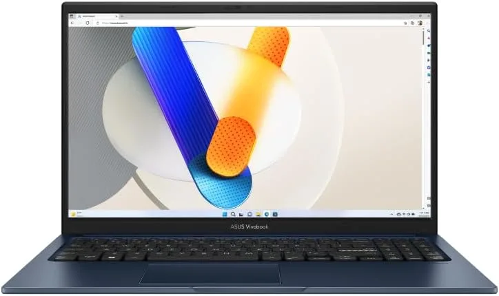 Asus VivoBook Laptop X1504Z-NJ183,Intel Core i7-1255U-10Core, 16GB RAM DDR4, 512GB SSD Storage, 15.6" FHD 60Hz, WIN11,AR-EN KEYBOARD/2Y INT'L WARRANTY -Blue