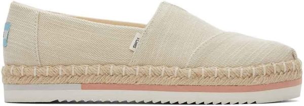 TOMS NATURAL HEAVY TWILL WM ALPPRO womens FOOTWEAR