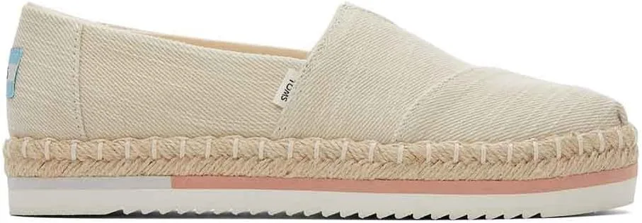 TOMS NATURAL HEAVY TWILL WM ALPPRO womens FOOTWEAR
