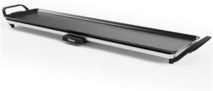 Tristar Slim XL Tabletop Grill Large Cooking Surface 90 x 23 cm Adjustable Thermostat Non-stick Coating Removable Fat Collector Tray Easy Clean BP-2669