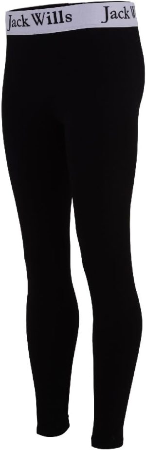 JACK WILLS Girls JWS5134023 Jack Wills Waistband Legging - Black