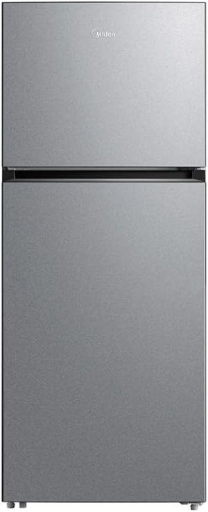 Midea Top Freezer Refrigerator 14.6 Cubic Feet - Silver
