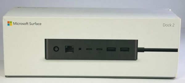 مايكروسوفت Surface Dock 2 قاعدة تثبيت الأجهزة الجوالة حاسوب لوحي أسود