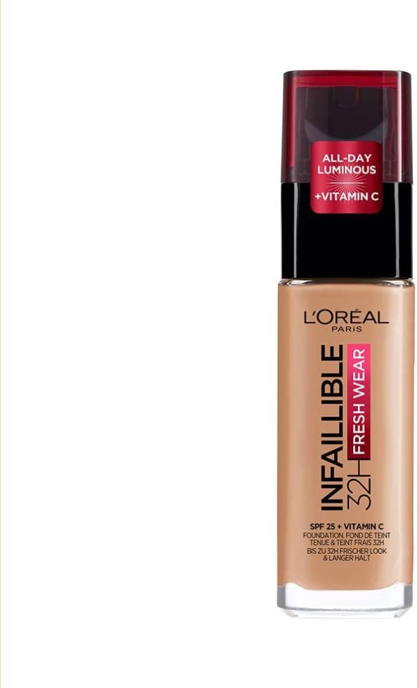 L’Oréal Paris Nude Infallible Foundation - 260 Soleil Dore/Golden