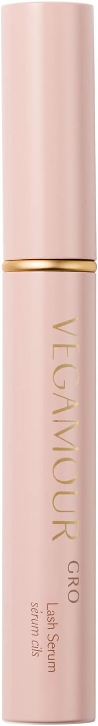VEGAMOUR GRO Lash Serum, Eyelash Enhancer, Vegan Eyelash Serum for Fuller, Thicker Looking Lashes in as Soon as 30 Days, 3 ML