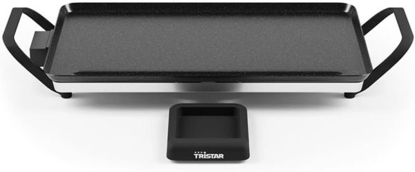⁦Tristar Slim M Electric Grill Plate Black⁩ - الصورة ⁦2⁩