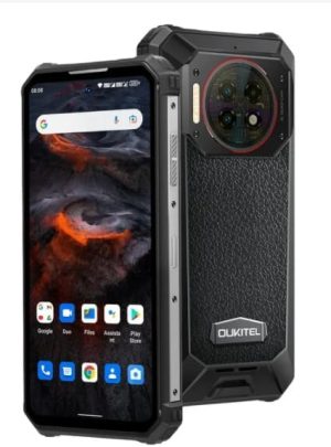 Oukite WP19 Pro Rugged Phone 8GB+256GB 6.8inch FHD+ 64MP Camera 22000mAh MediaTek Helio G99 120Hz NFC 4G Mobile Phone