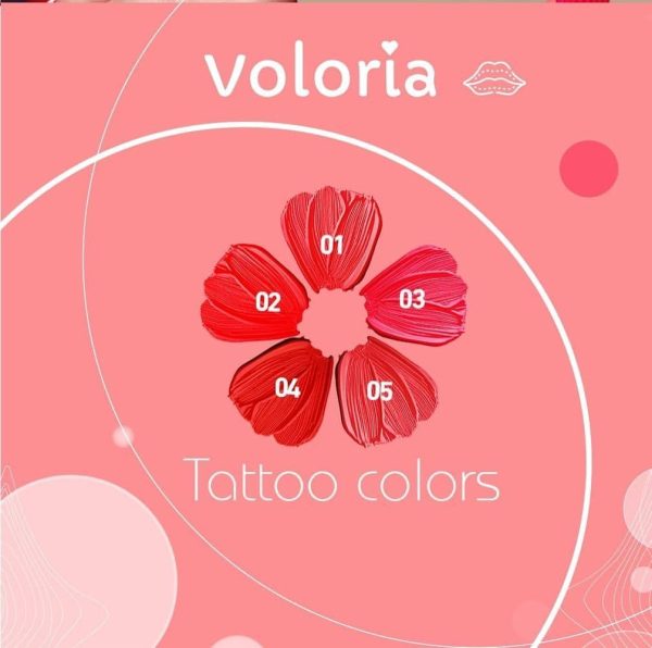 ⁦Voloria Lip and Cheek Tint - Shade 02 Spicy Red⁩ - الصورة ⁦3⁩