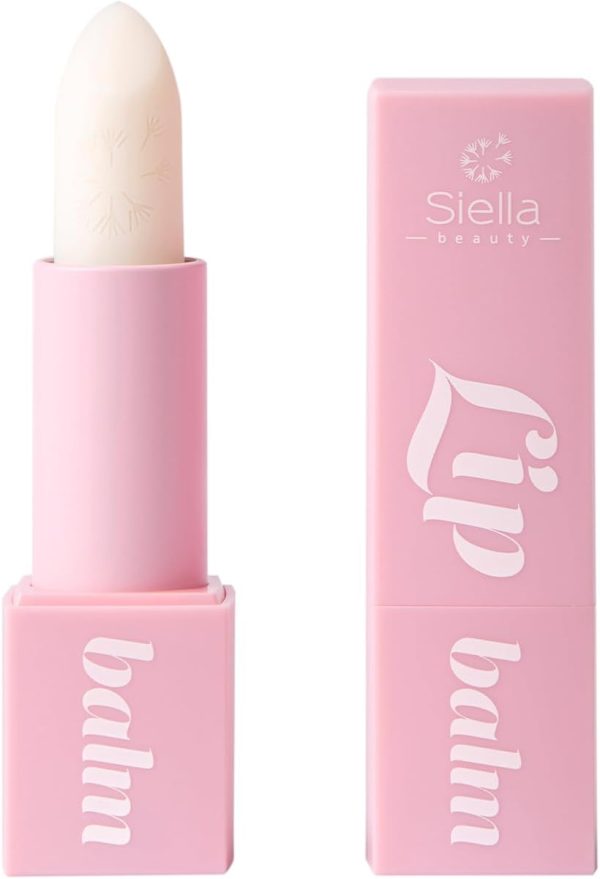 Siella Beauty Nourishing Lip Balm with Vitamin E & Raspberry, Made In Italy