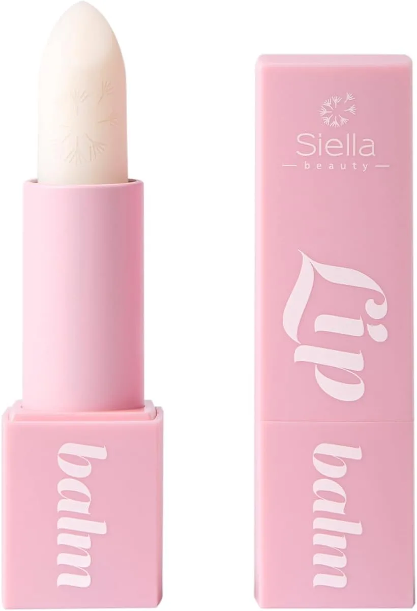 Siella Beauty Nourishing Lip Balm with Vitamin E & Raspberry, Made In Italy