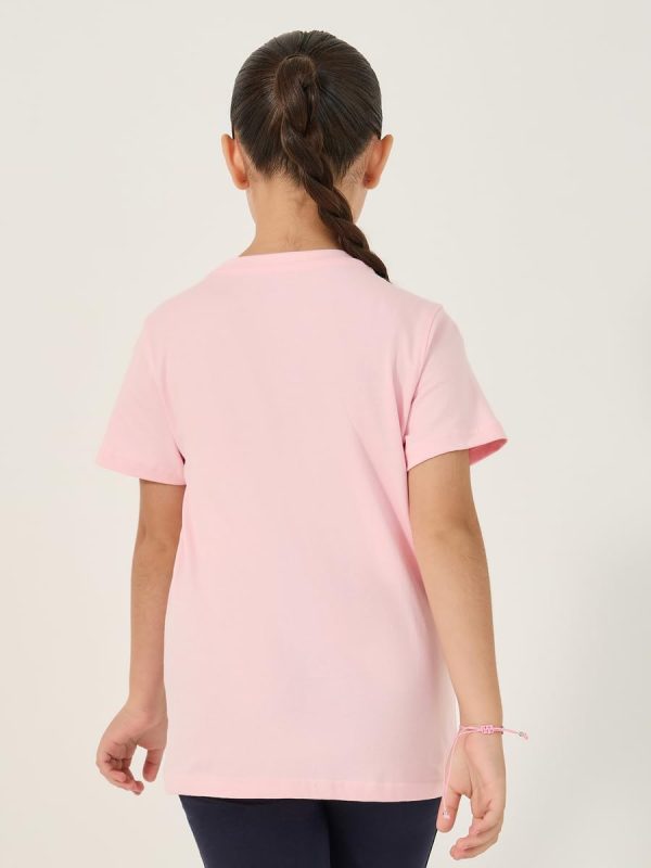 ⁦Styli Girls Graphic Print Short Sleeve T-Shirt⁩ - الصورة ⁦5⁩