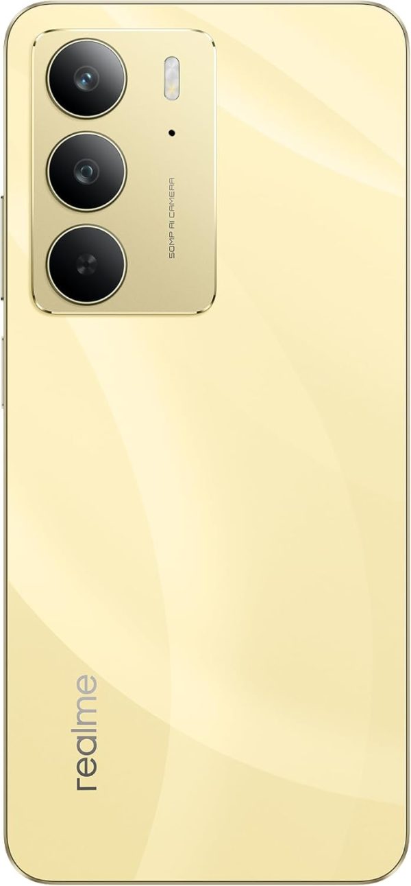 ⁦Realme C75 Dual-SIM 128GB ROM + 8GB RAM (GSM Only | No CDMA) Factory Unlocked 4G/LTE Smartphone (Gold) - International Version⁩ - الصورة ⁦3⁩
