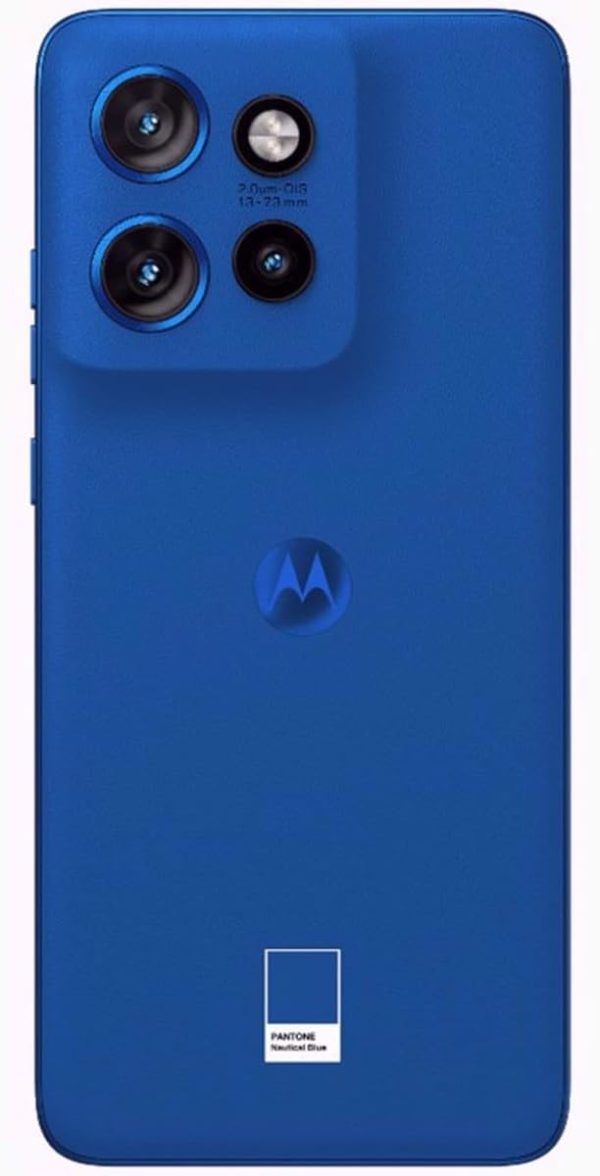 ⁦Motorola Edge 50 Neo Dual-SIM 256GB ROM + 8GB RAM (GSM Only | No CDMA) Factory Unlocked 5G Smartphone (Pantone Nautical Blue) - International Version⁩ - الصورة ⁦3⁩