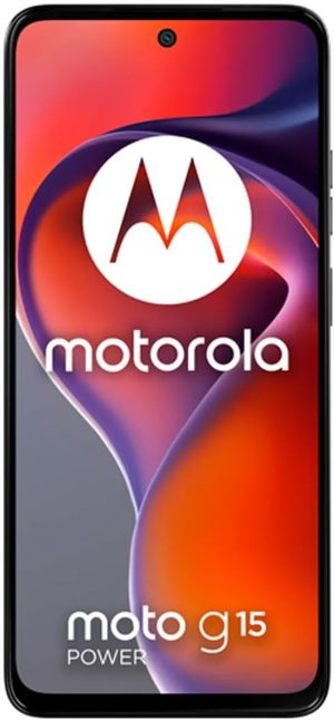 Motorola Moto G15 Power Dual-SIM 256GB ROM + 8GB RAM (GSM Only | No CDMA) Factory Unlocked 4G/LTE Smartphone (Gravity Grey) - International Version