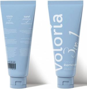 Voloria 3 in 1 Smart Makeup Remover Cream: removes makeup, cleanses and moisturizes, ideal for sensitive skin, vitamin rich and anti-aging