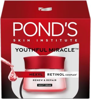 Pondâ€™s Age Miracle Wrinkle Corrector Night Cream, 50g