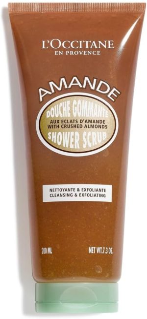L'Occitane Almond Shower Scrub 200ml, 7.3 oz.