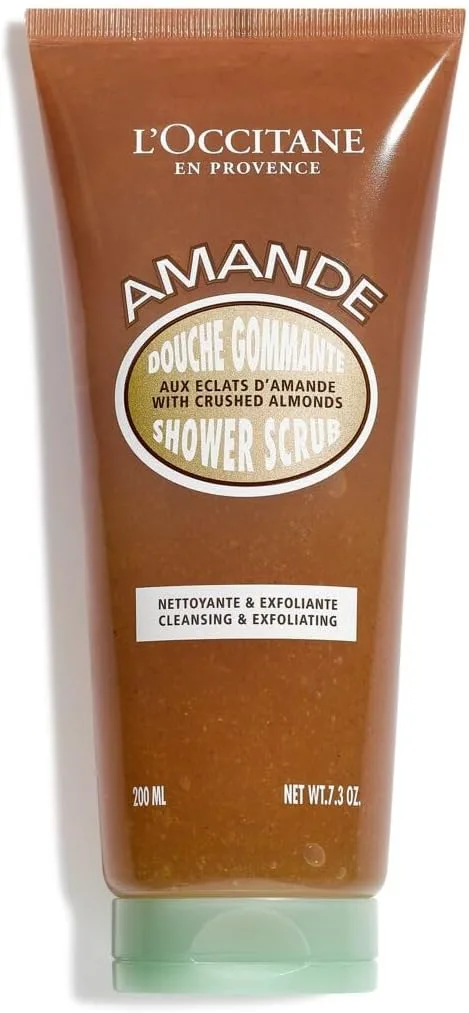 L'Occitane Almond Shower Scrub 200ml, 7.3 oz.